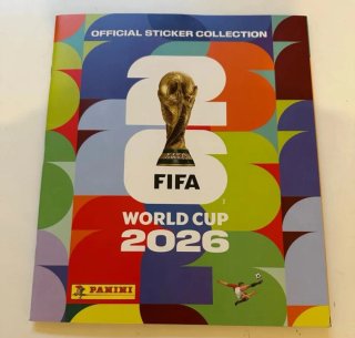Álbum Cromos Mundial 2026 Panini (Tapa blanda)
