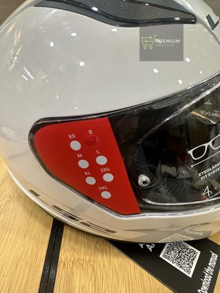 LS2, Casco Moto Integral RAPID II SOLID White, S