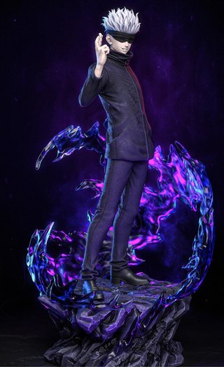 Figura Satoru Gojo 20cm Pintada a Mano