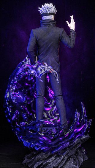 Figura Satoru Gojo 20cm Pintada a Mano