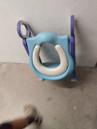 Reductor WC Escalera Niños Azul