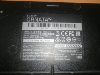 Teclado Gaming Razer Ornata V2