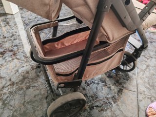 Silla de paseo color beige