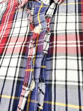 Camicia Tommy Hilfiger Donna S Quadri Cotone