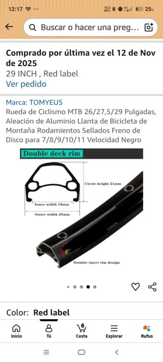 Llantas de Bicicleta MTB P19