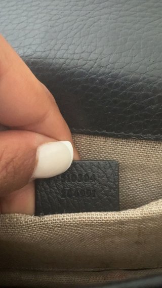 Bolso Gucci Negro y Dorado
