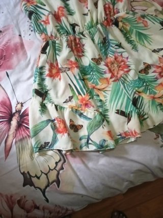 Mono corto verano mujer estampado floral