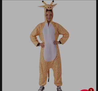 Disfraz Jirafa Adulto Talla M/L