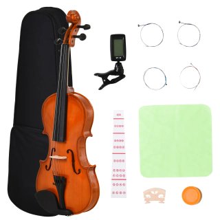Violino 4/4 per Adulti con Accessori Inclusi