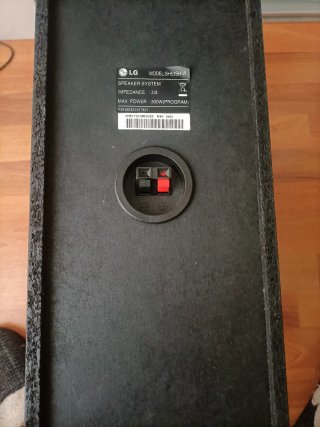 Subwoofer LG SH53TH-W Negro
