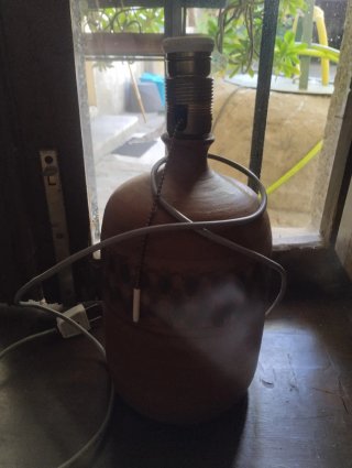 Base de lámpara de cerámica