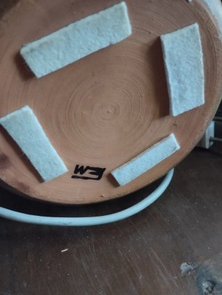 Base de lámpara de cerámica