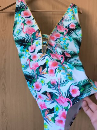 Bañador Flamencos Talla M Nuevo