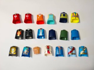 Playmobil Lote Torsos B ‼️INDIVISIBLE‼️