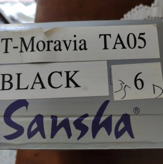 Sansha Scarpe da tip tap nere taglia 35