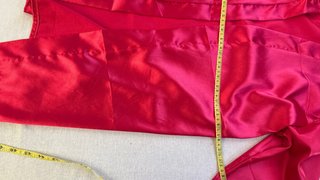 Bata roja satinada