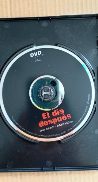 DVD El día después