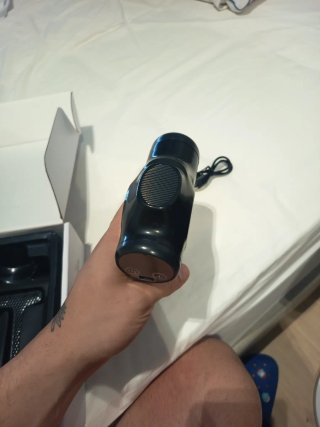 Pistola de masaje.