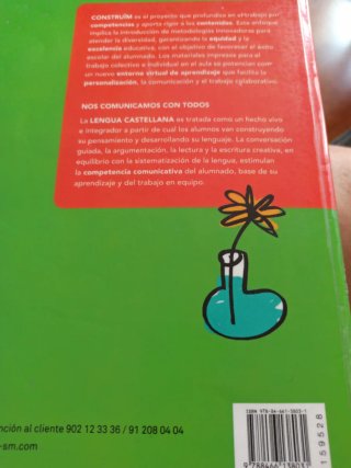 Lengua castellana, Primaria 4o
