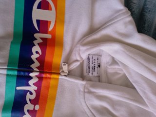 Sudadera Champion Talla XS Arcoíris