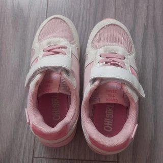 Zapatillas deportivas niña rosa y blanco talla 30