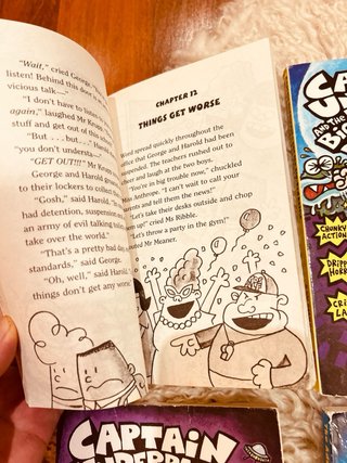 Lote 6xlibros Captain Underpants collection