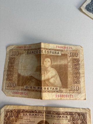 2 Billetes 100 Pesetas Banco de España