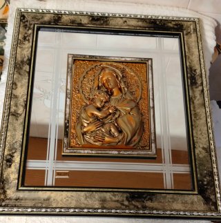 Cuadro Virgen María y Niño Jesús
