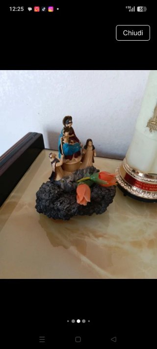 Set religioso statuette