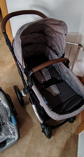 Kinderkraft MOOV 2 AIR, carrito 3 en 1 con capazo