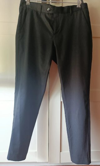 Traje Negro Hombre Chaqueta T.48 Pantalón T.40