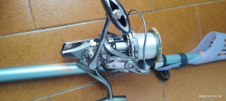 Caña de pesca SY con carrete 14000  aluminio