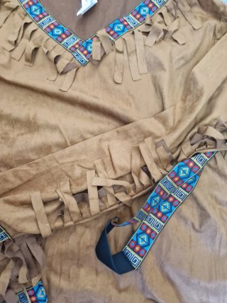 Chaleco Indio Adulto Talla L