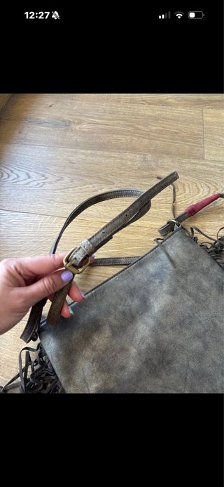 Bolso de flecos étnico