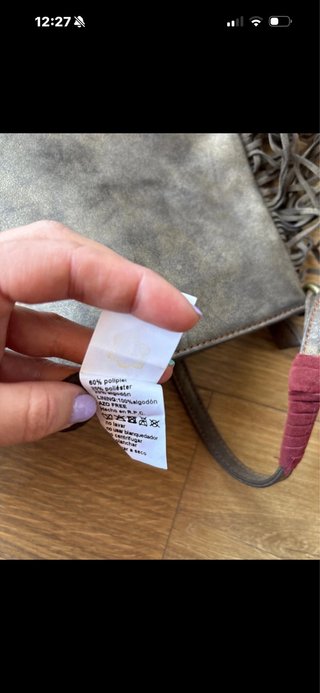 Bolso de flecos étnico