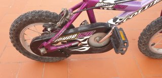 Bicicleta infantil SCOULER 120 morada