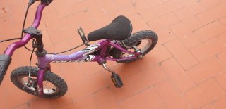 Bicicleta infantil SCOULER 120 morada