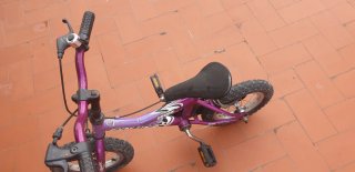 Bicicleta infantil SCOULER 120 morada