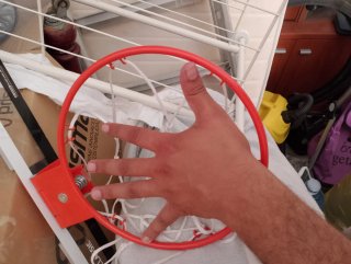 Canasta de baloncesto para habitación