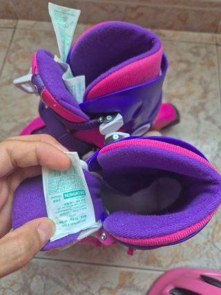 Patines 27-28 con Protecciones y Casco