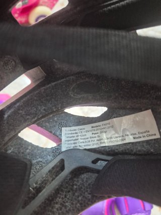 Patines 27-28 con Protecciones y Casco