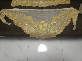 Manteletas Fallera Doradas