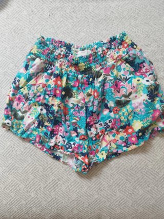Shorts niña 14 años estampado floral