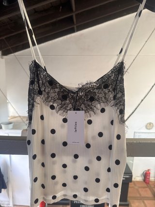 Blusa lencera Lefties lunares