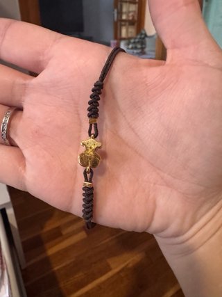 Pulsera tous con oso en oro de 18k