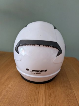 Casco Moto LS2 Rapid Talla XS Blanco