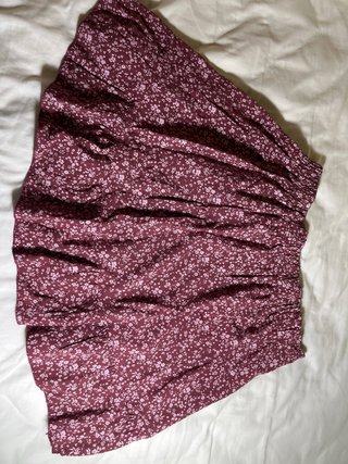 Falda Pull & Bear flores