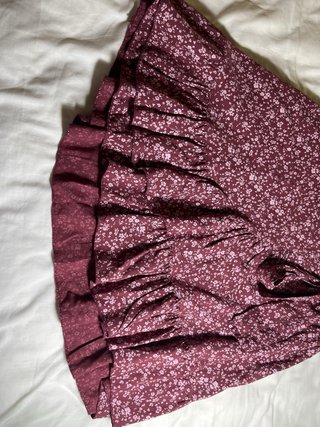 Falda Pull & Bear flores