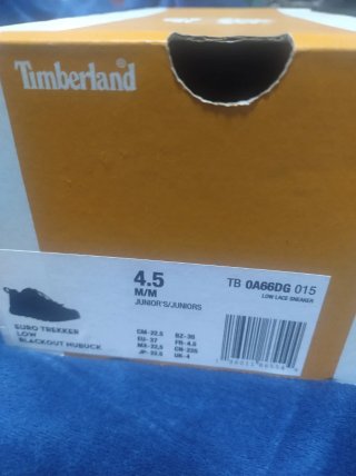 Zapatillas Timberland Negras Talla 37