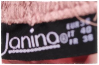Pantalón largo Janina rosa talla 38